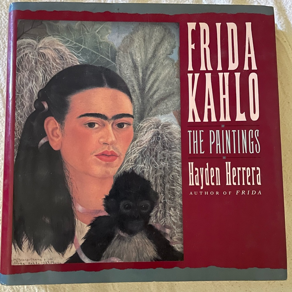 Frida Kahlo The Paintings by Hayden Herrera ~beautiful hardback colorful book